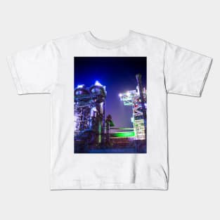 Industrial HDR photography - Steel Plant 2 Kids T-Shirt